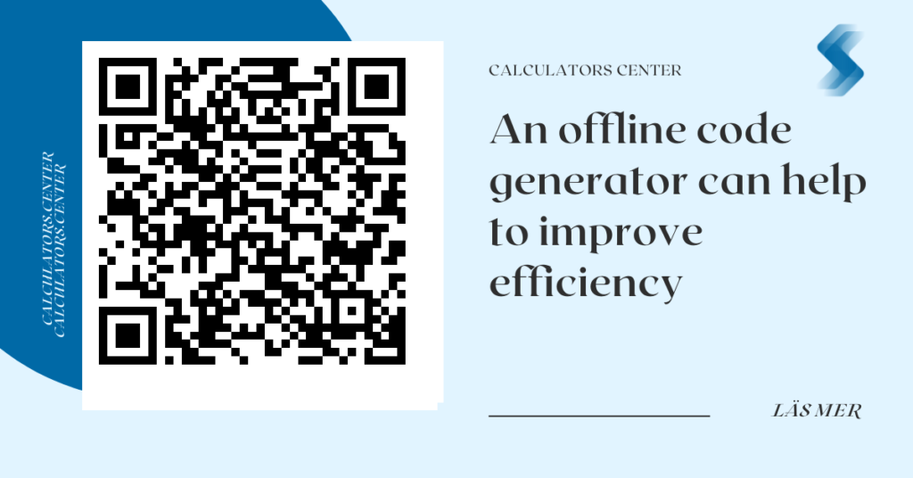An offline code generator can help to improve efficiency