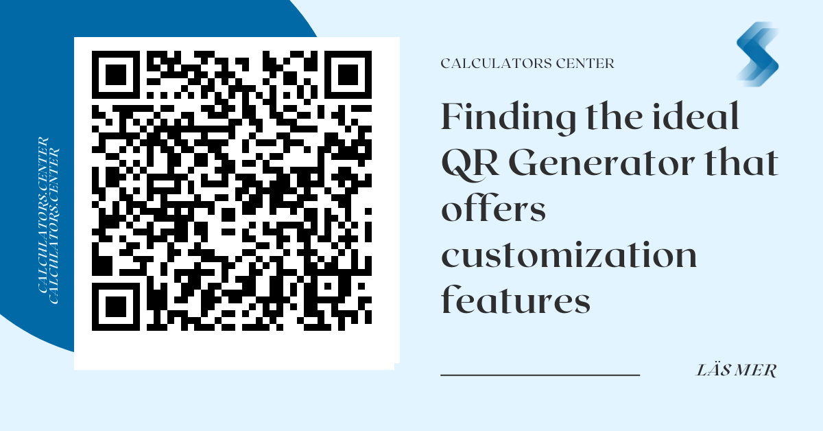 Finding the ideal QR Generator that offers customization features