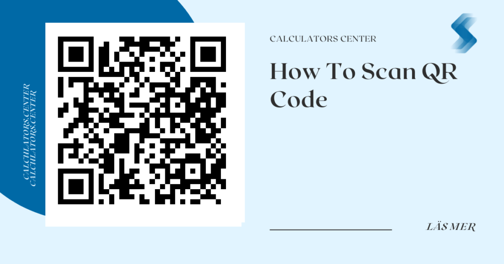 How To Scan QR Code