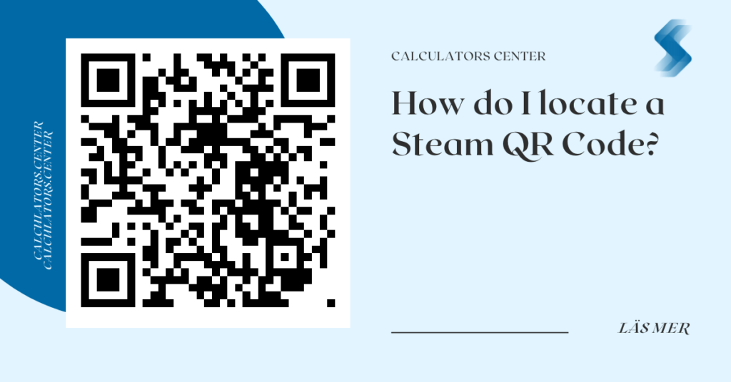 How do I locate a Steam QR Code?