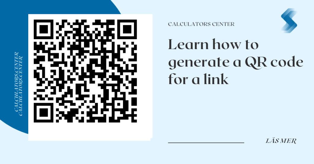 Learn how to generate a QR code for a link
