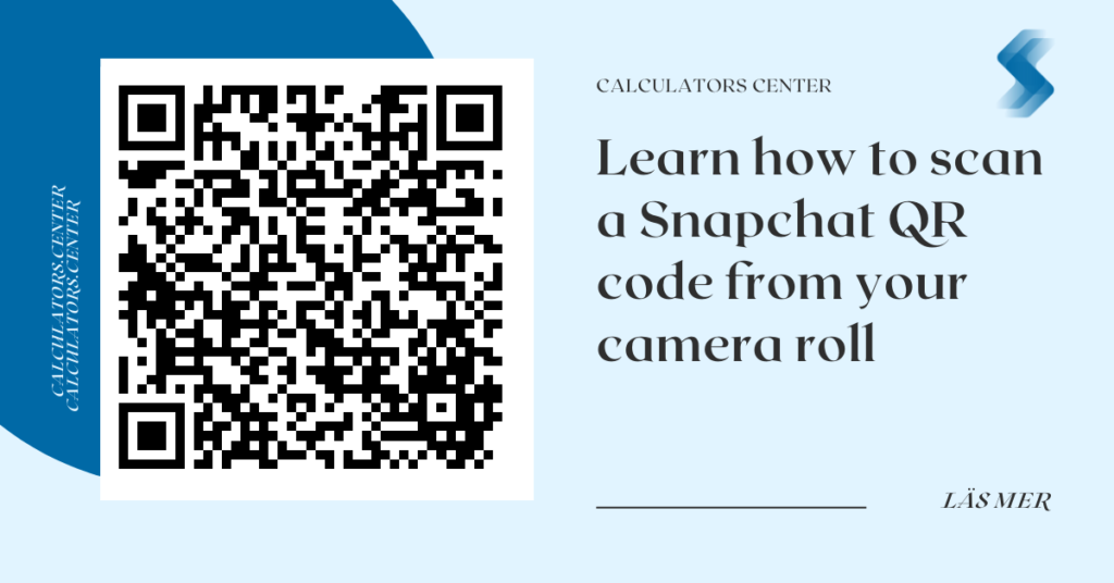 Learn how to scan a Snapchat QR code from your camera roll