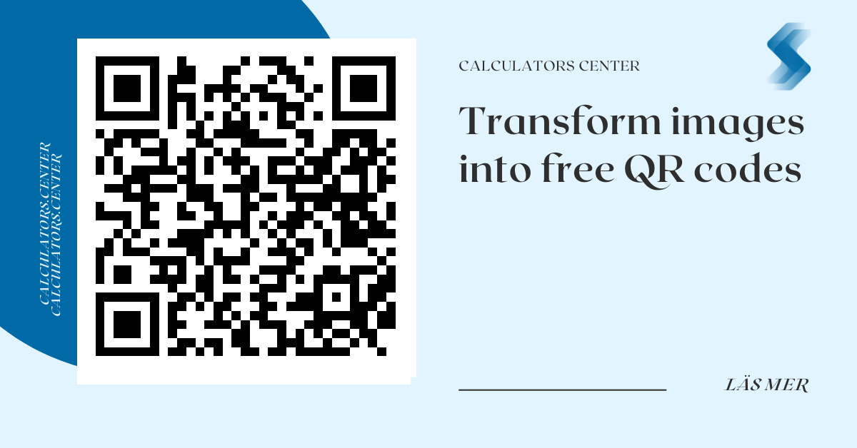 Transform images into free QR codes